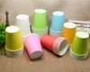 Disposable fresh soy bean milk paper cup customized pro environment colorful paper cup,PE coated free charge sample paper cup