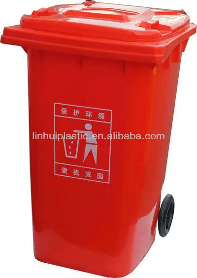 plastic recycling wheelie bins