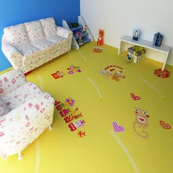 Kids Bedroom Vinyl Flooring thickness 2.2mm kids room vinyl flooring/bedroom vinyl cartoon Kids Bedroom Vinyl Flooring thickness 2.2mm kids room vinyl flooring/bedroom vinyl cartoon