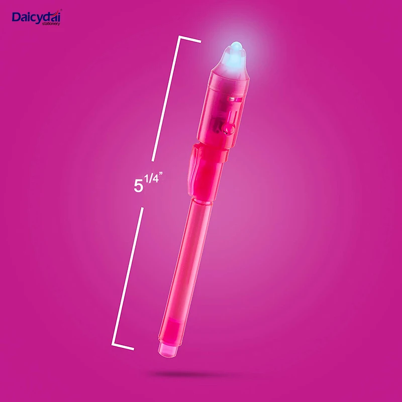 invisible ink pen pink