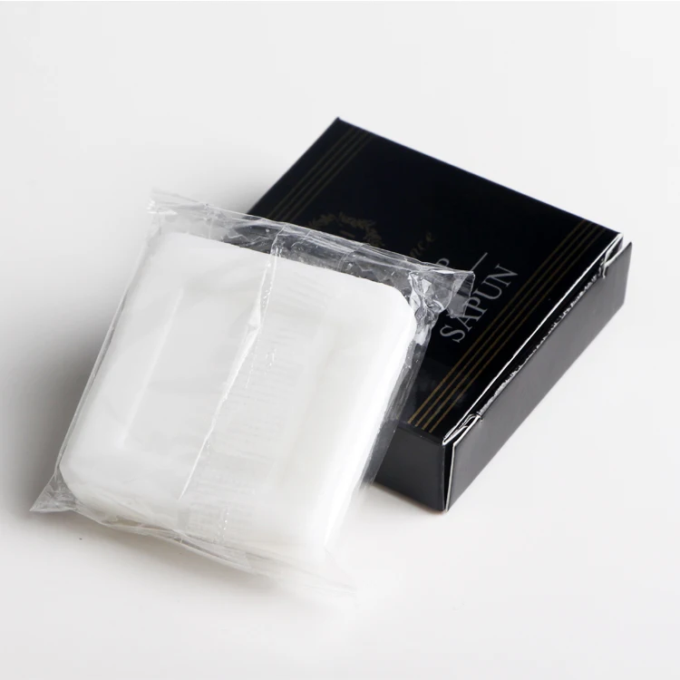 Wholesale Disposable Mini Custom Hotel Soap 15g White Square Bar Soap