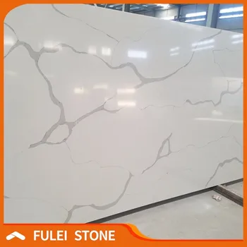 Faux calacatta marble