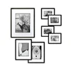 Wall decoration freedom wooden art combination bluewall photo set picture frames