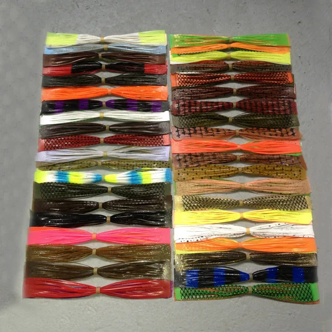 Wholesale Baitfish Silicone Skirts,Fishing Jig Rubber Lure Skirt Buy