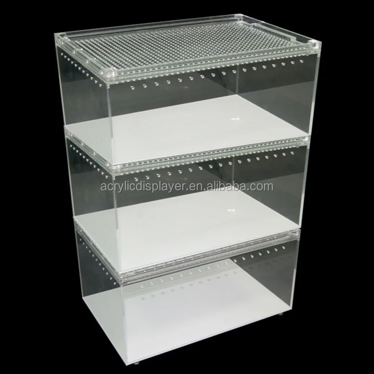 Custom Perspex Plexiglass Plexi Pmma Lucite Acrylic Terrarium Reptile