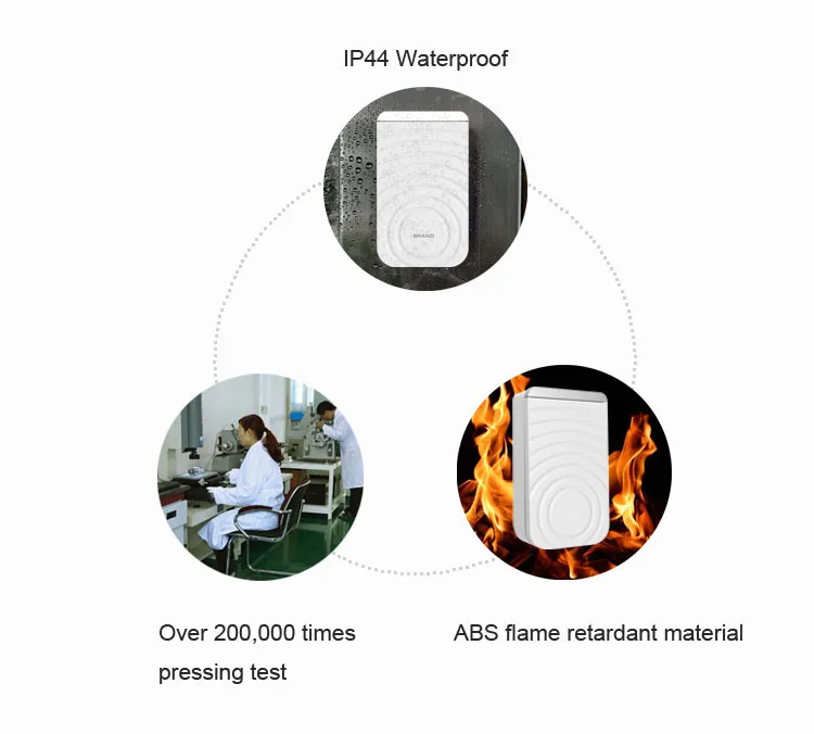 MP3 Wireless Doorbell with DIY Ring Tone