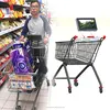 Shopping mall supermarket shopping cart advertising machine push tablet project development custom APK custom background push so