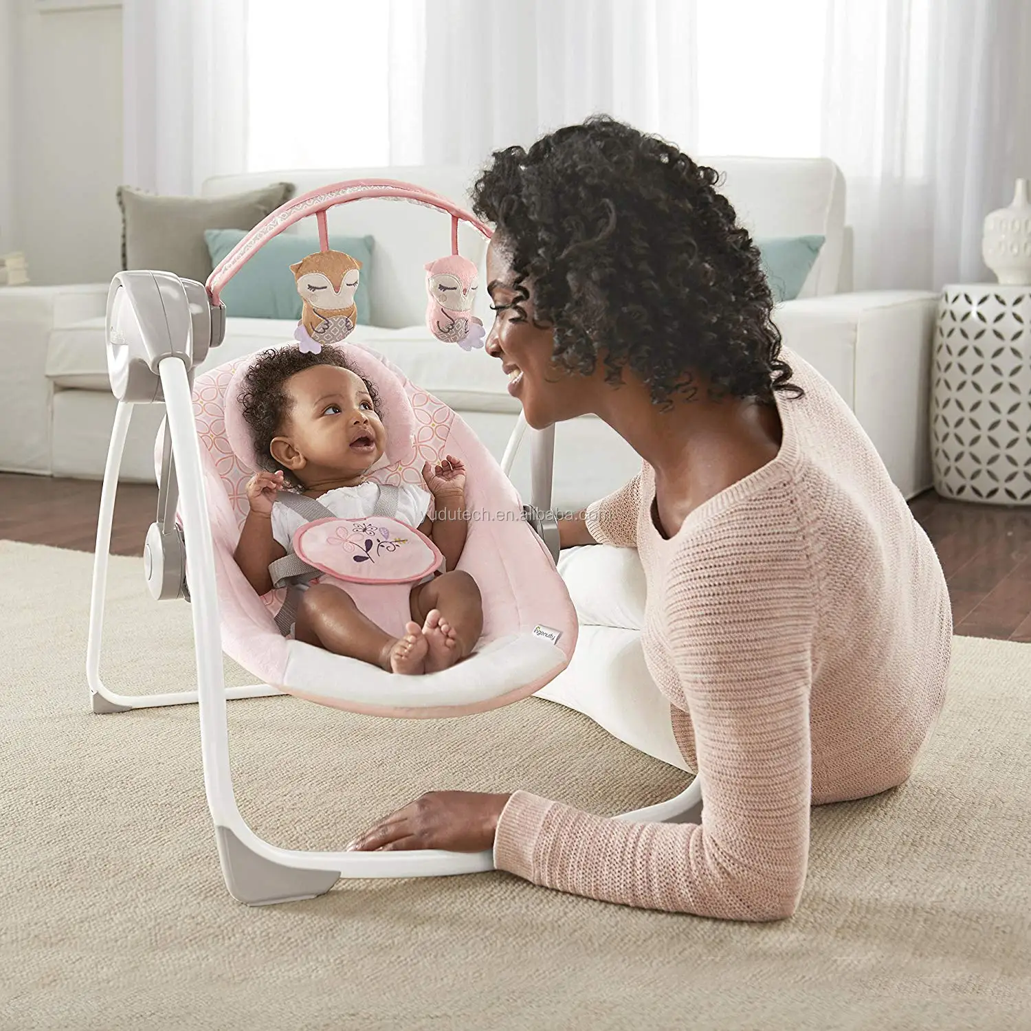 ingenuity comfort 2 go portable compact swing