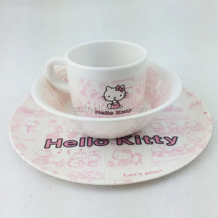 Foodgarde Kids Plastic Plate and bowl and cup Tableware set