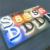 HOT! LED acrylic illuminated letters as sample LED portable led letter sign