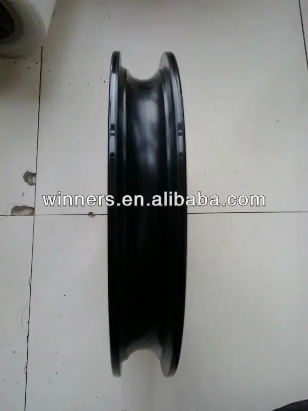 Ruota Posteriore 14" Per Bici E Trike Bambini: Resistente, In Plastica, Con Asse Da 10 Mm