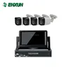 2017 cctv camera diy kit 4CH 720P AHD camera with Monitor ahd dvr system