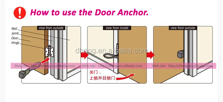 New Set Of 5 High Quality Covered Resistance Bands With Door