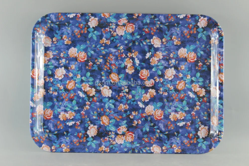 New Design Melamine Food Serving Trays
