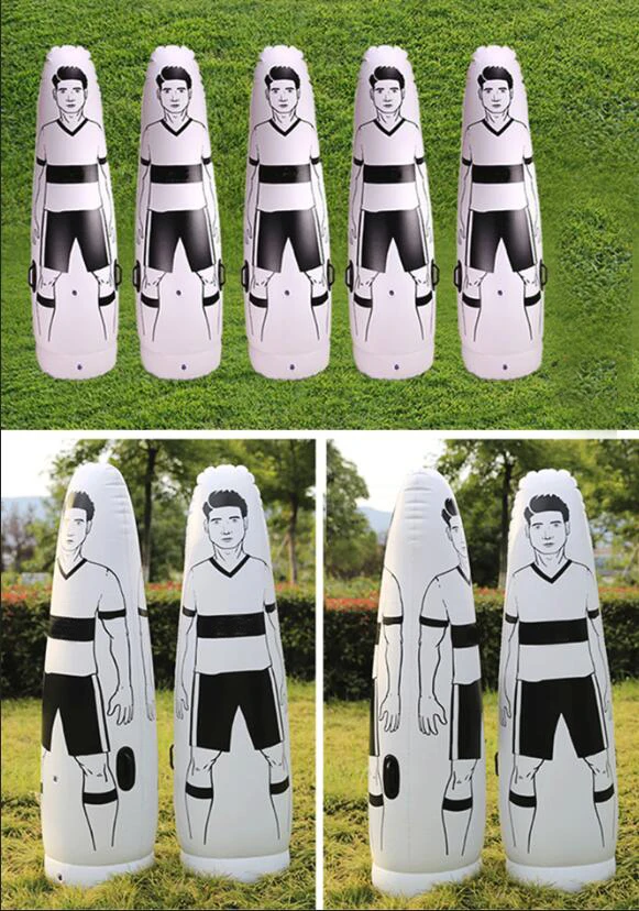 材料充气足球训练假人足球模特足球顶级优质重型pvc 0.