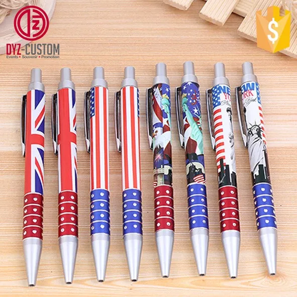 London Souvenir Plastic Ballpoint Pen Custom Uk Souvenir Ball Pens