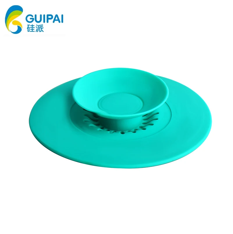 Silicone under sink water filter/kitchen sink filter bathroom housing folding collapsible strainer cover