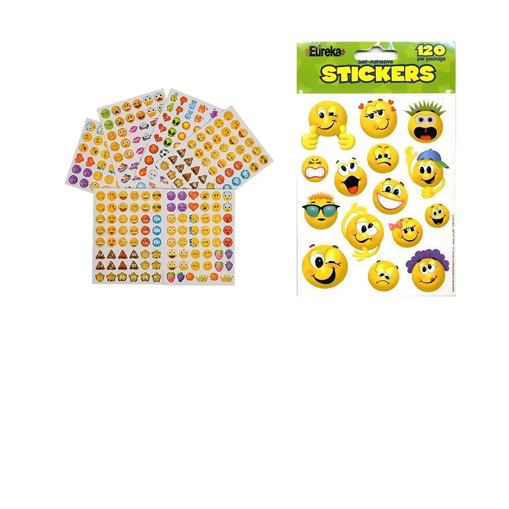 Daycare Smiley PARTIES Classroom Teachers REWARDS PARTY FAVORS 1728 EMOJI Emoticon STICKERS 36 Sheets of 48 Stickers DOCTOR 36 TATTOOS