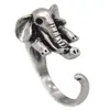 Elephant Animal Rings for Women and Girls Unique Trendy Retro Vintage Ring Fashion Jewelry