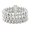 Modern hot-sale 925 silver stretch wedding ring