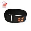 Personalized elastic ribbon bands with plastic buckle for binding