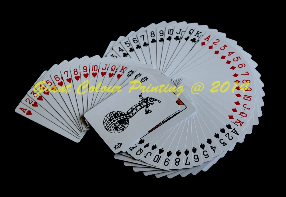 Arabic Adult Card Games Universal Poker Size Table Game Playing Cards