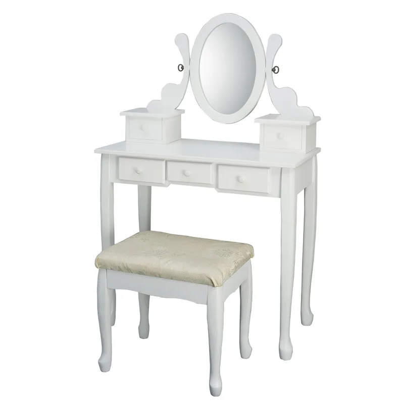 New Design Home Goods Bedroom Furniture Wooden Mdf Dressing Table With