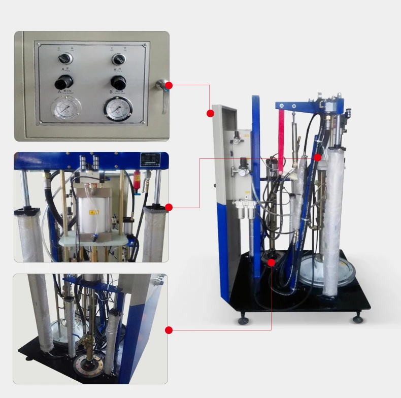 CASTJ06 Insulating Glass Two Component Coating Machine