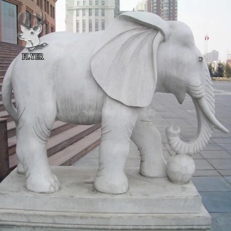 Outdoor Decoration Large Marble Elephant With Babies Buy Marble