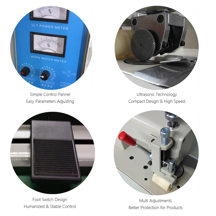 Industrial Ultrasonic Sewing Machine Details