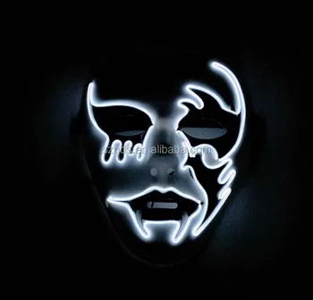 Mascaras con luz led