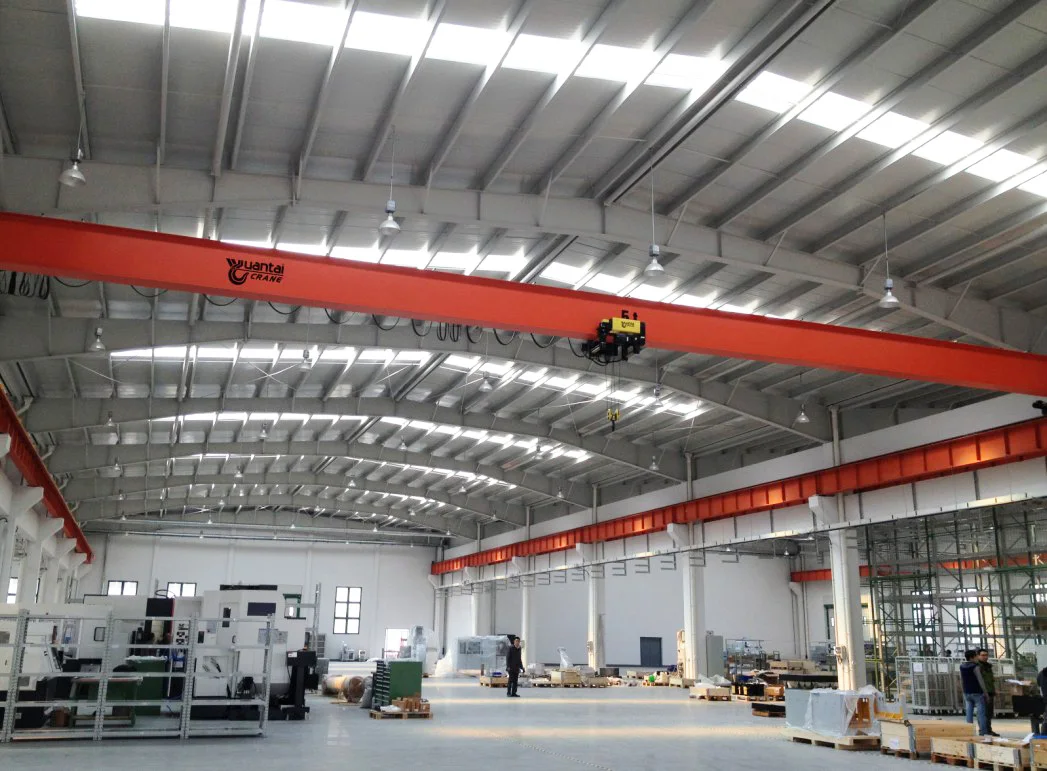 5 6.3 10 15 20 ton European single girder overhead travelling crane made in China for sale