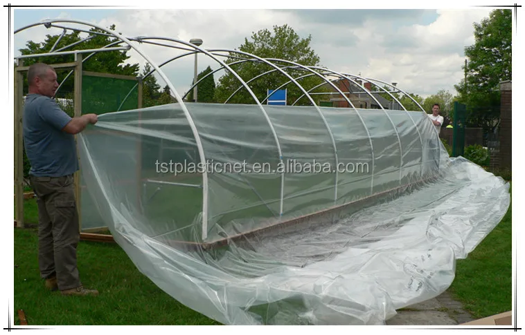 Greenhouse Polytunnel Cover Clear Film Sheeting Plastic Film-Foil Cover Roll Uk 