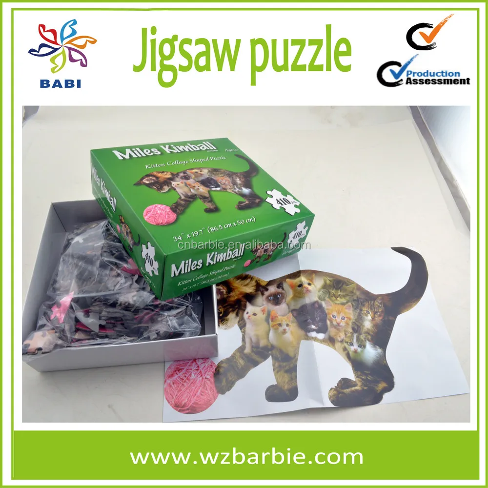 3d cat puzzle