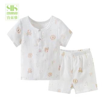 muslin cotton baby clothes