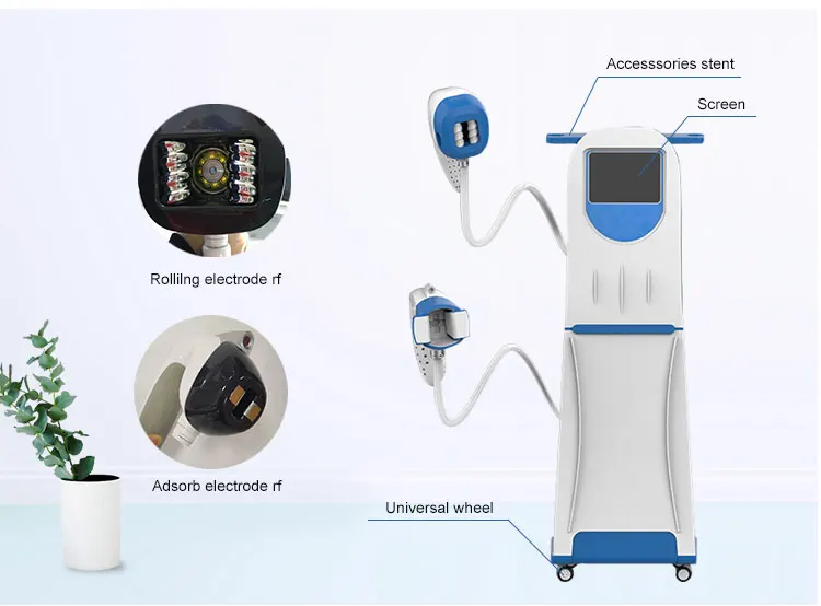 beauty personal care Vacuum +Vela body shape+Roller Massager + RF System Newest Slimming Machine