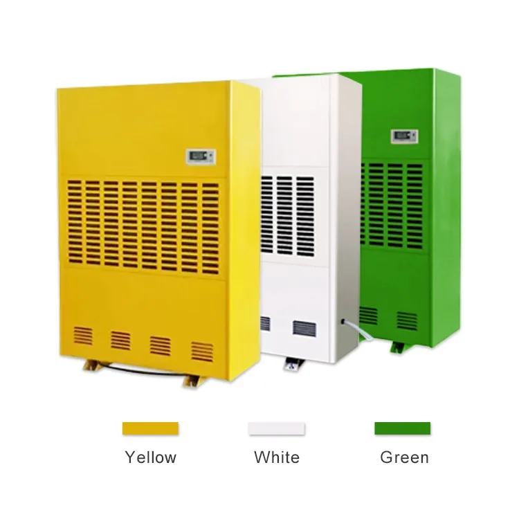 Dj4881e 480l/d Industrial Dehumidifier With Refrigerant Compressor