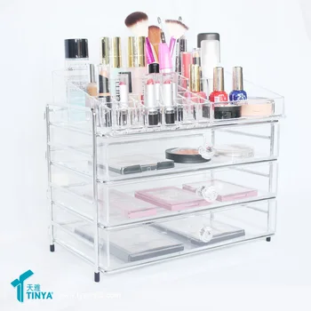 Idea Product 2017 Countertop Makeup Organizers 4 Layer Cosmetic