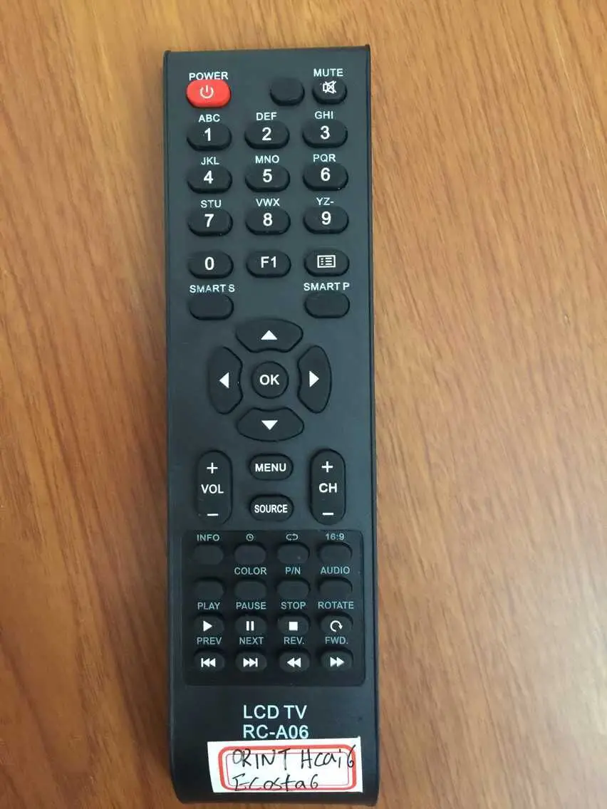 rc tv remote