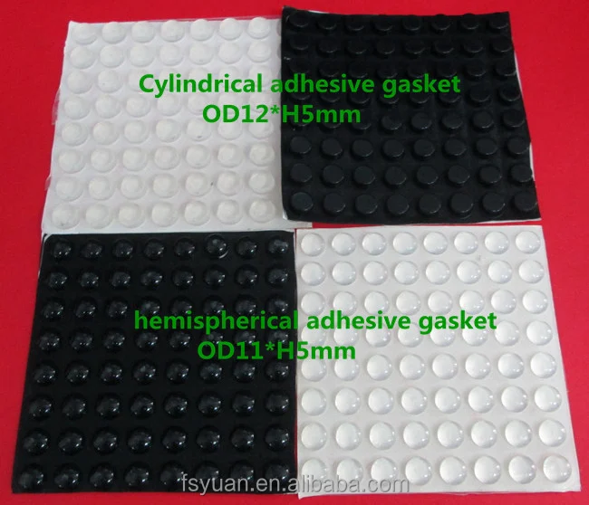 Rubber Bumper Guard / Glass Table Rubber Bumpers / Rubber Bumper With