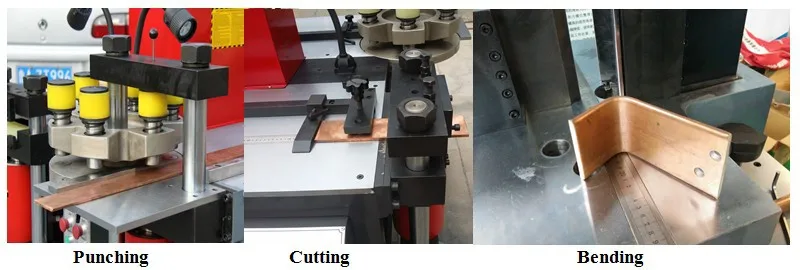 3 working unit of busbar machine