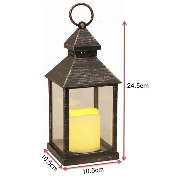 Indoor Use Battery Operated Garden Decoration Hanging Plastic Led