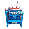 QMJ4-35A semi-automatic concrete cement interlocking paving block making machine for Ghana