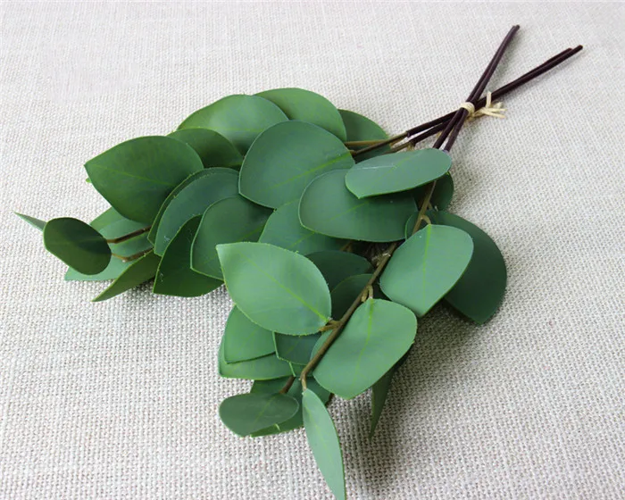 F3175 Amazon Hot Selling Artificial Plant Eucalyptus Leaves Branches