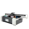 Professional Factory AMJ 2513 Dibond glass metal ceramic wood plastic leather printing machine Flatbed UV Printer