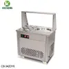two pots fry ice machine/ice cream cone wafer making machine/double pan flat fried ice cream maker