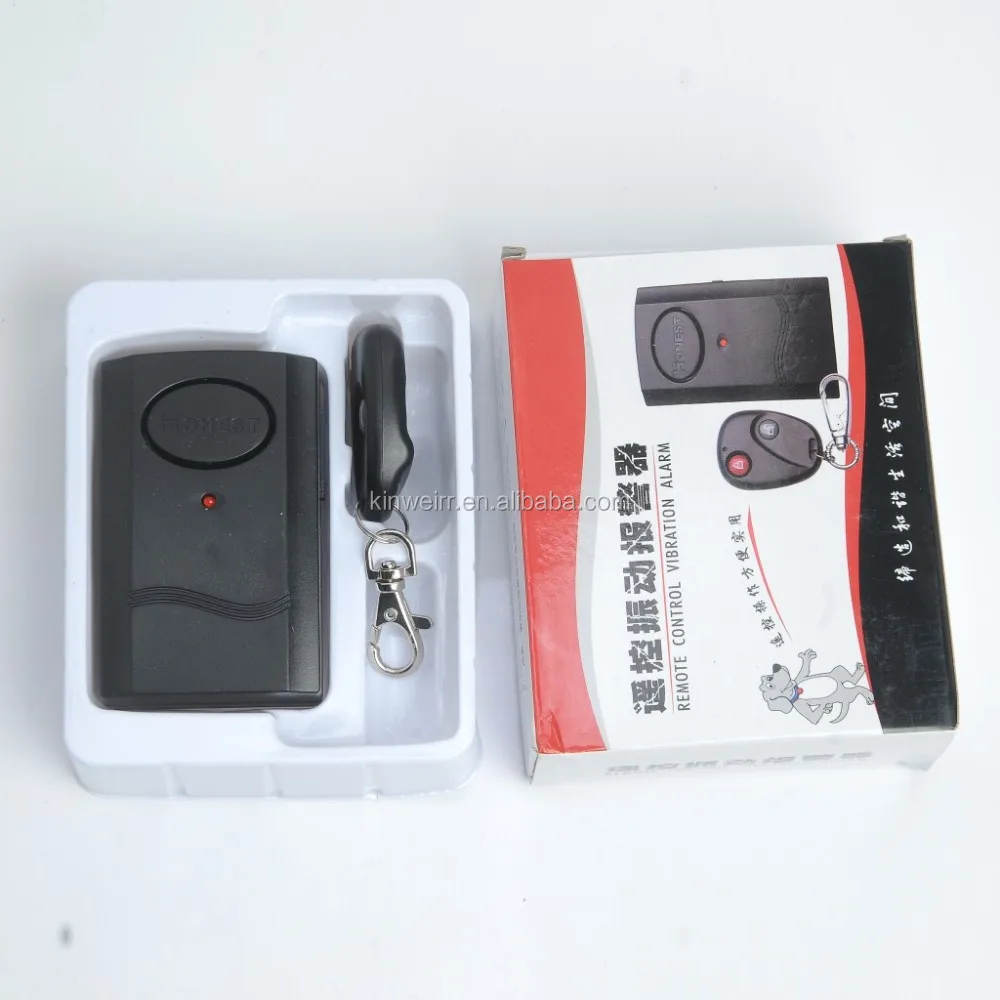 Anti Theft Burglary Security Wireless Vibration Sensor Detector Alarm