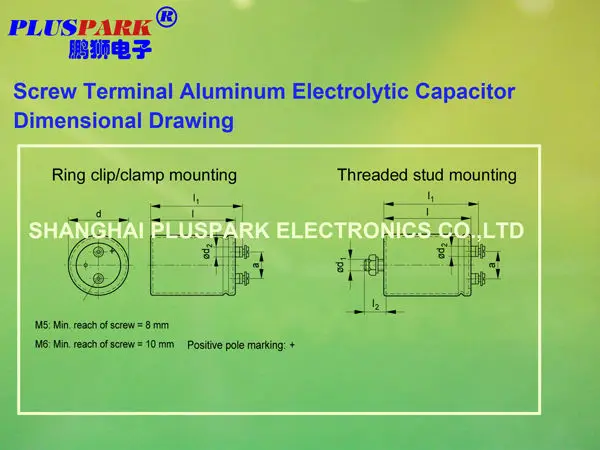 Screw Terminal Electrolytic Capacitor Dimensions From Pluspark Electronics Co.,Ltd.jpg