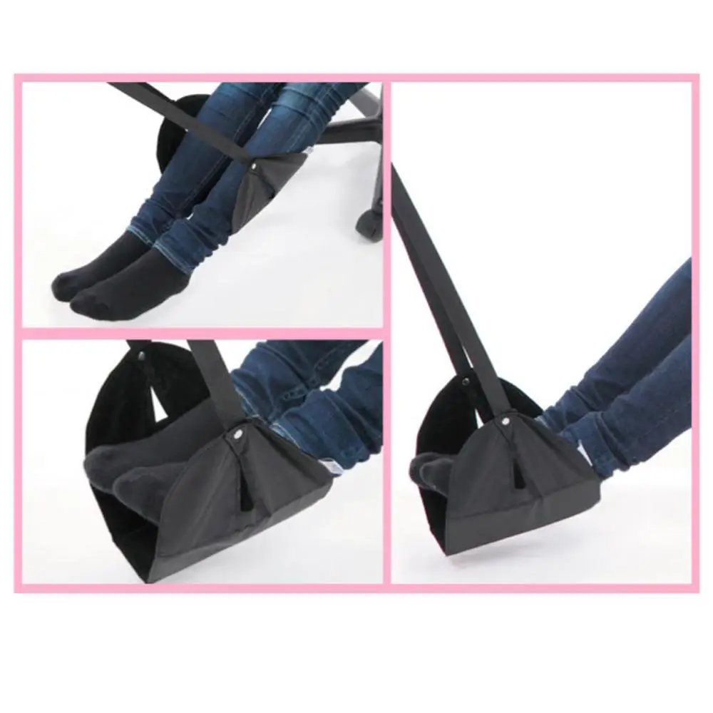 Portable Travel Footrest For Airplane Flight Train Home Adjustable