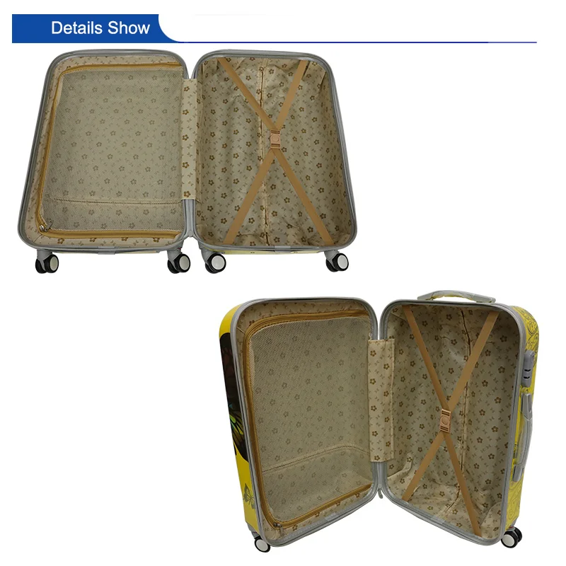 New Models 3 Pcs Set China Supplier Unique Butterfly Travel Carry On ABS Case Hard Shell Luggage.jpg